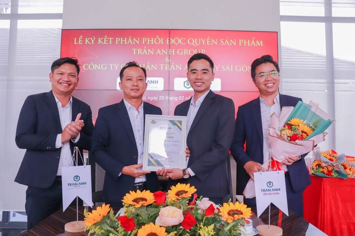 Ký kết hợp tác phân phối độc quyền sản phẩm Trần Anh Group - 1
