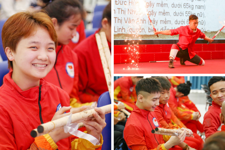 Đội tuyển võ gậy quốc gia tiếp nhận trang bị tài trợ từ FPT Polytechnic - 3