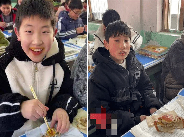 Biết học trò chưa từng ăn cua, hành động của thầy giáo làm nhiều người cảm động - 1