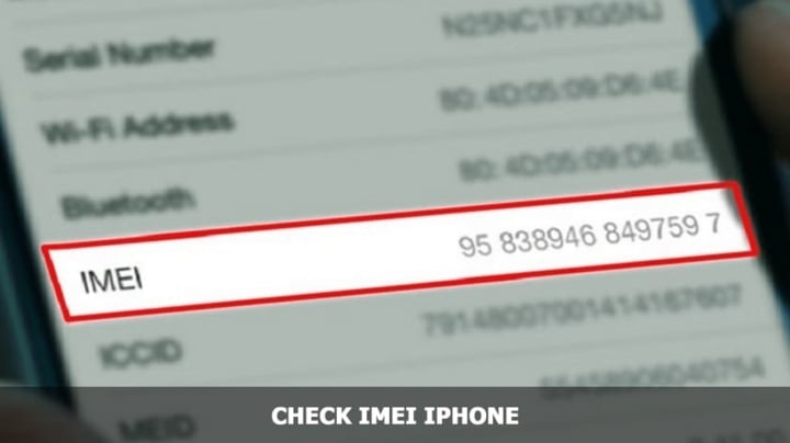 Cách check kiểm tra IMEI iPhone iPad chính hãng Apple