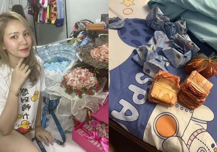 Nhận được hoa tiền của chồng, vợ ‘khóc thét’ vì điều này - 1