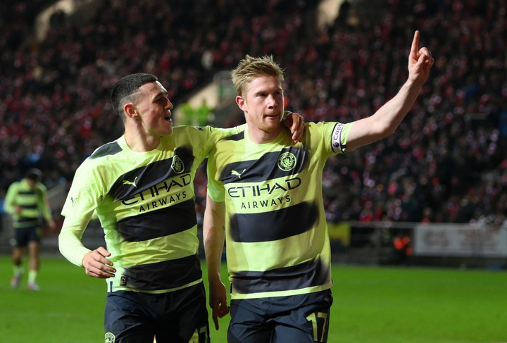 Đánh bại đội hạng dưới, Man City vào tứ kết Cúp FA - 1