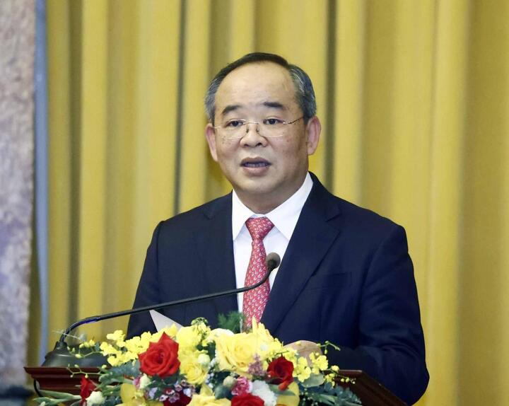 Chủ tịch nước Võ Văn Thưởng gặp gỡ cán bộ Văn phòng Chủ tịch nước - 5