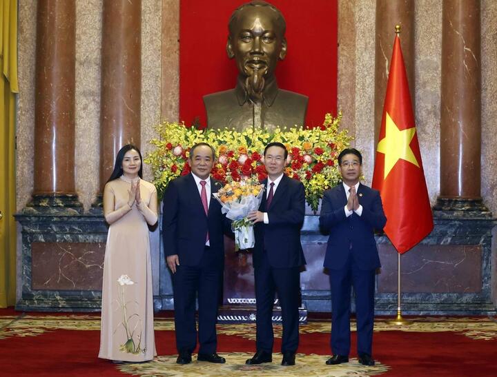 Chủ tịch nước Võ Văn Thưởng gặp gỡ cán bộ Văn phòng Chủ tịch nước - 2