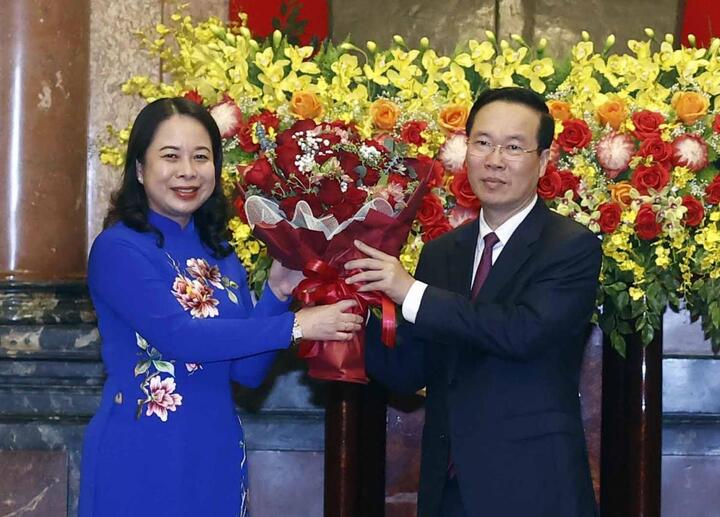 Chủ tịch nước Võ Văn Thưởng gặp gỡ cán bộ Văn phòng Chủ tịch nước - 4