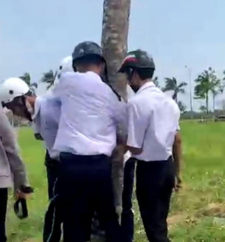 Nhóm học sinh ở Cà Mau dựng cảnh đánh nhau để quay clip - 1