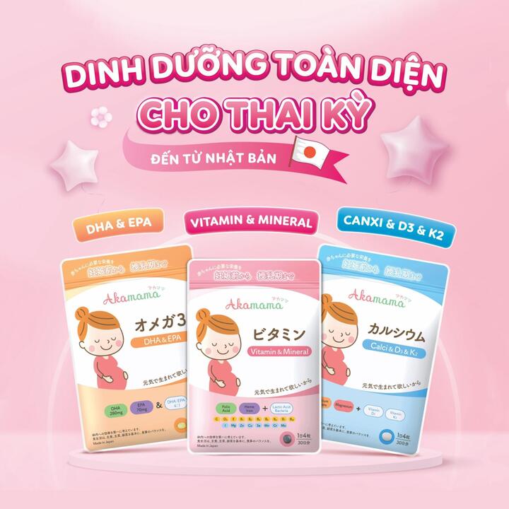 Akamama - vitamin thai kỳ dành cho phụ nữ Á Đông - 1