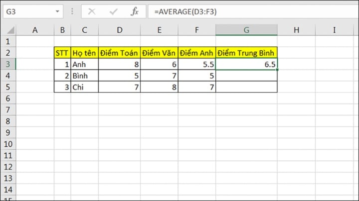 Hàm Excel cơ bản giúp đếm và tính tổng cho dân văn phòng - 3