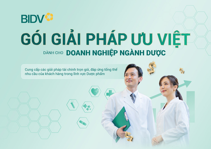 Giải pháp ưu việt dành cho ngành dược từ BIDV - 1