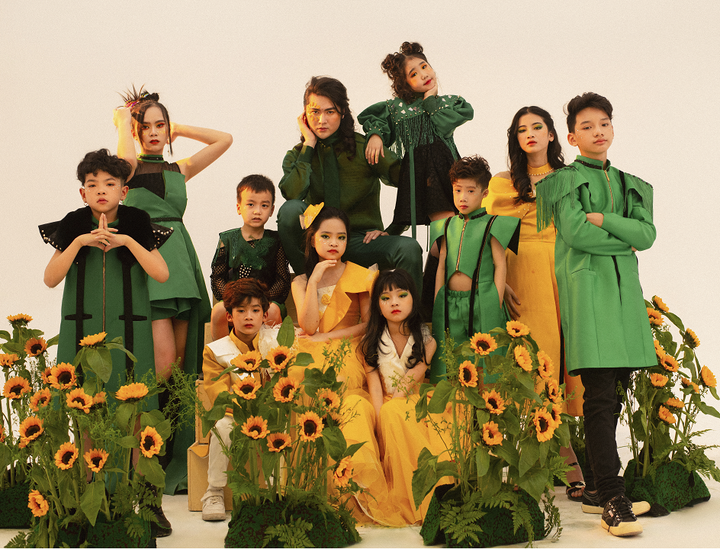 Siêu mẫu Đình Quyền cùng dàn mẫu nhí gửi thông điệp đặc biệt ngày 8/3 - 1