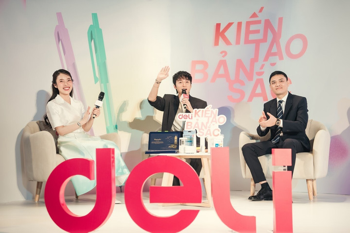 Thương hiệu văn phòng phẩm Deli công bố đại sứ thương hiệu tại Việt Nam năm 2023 - 1