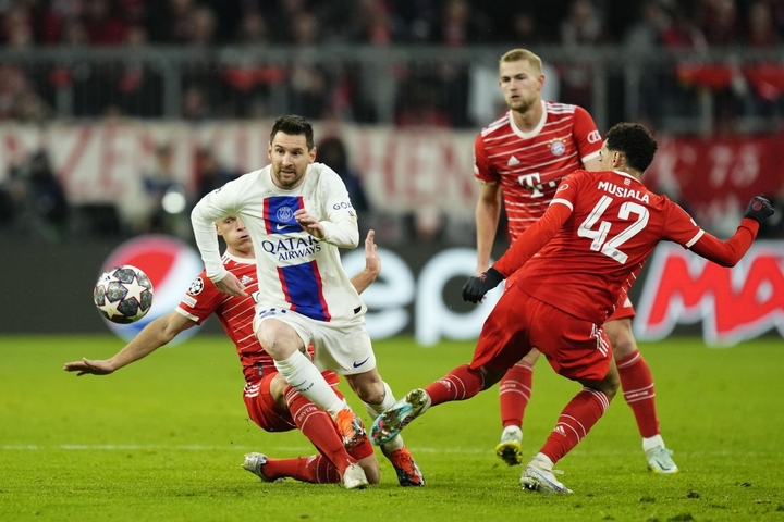 Kết quả Cúp C1: Messi, Mbappe im tiếng, PSG bị Bayern Munich loại - 1