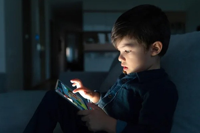 Thức khuya nghịch điện thoại, cậu bé khóc thét khi bố làm điều này - 1