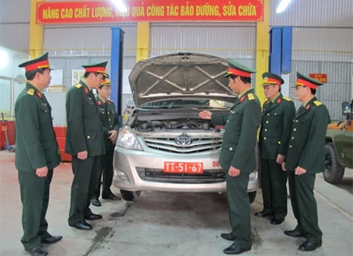 Quân đội chuẩn bị lực lượng chi viện cho các trạm đăng kiểm - 1