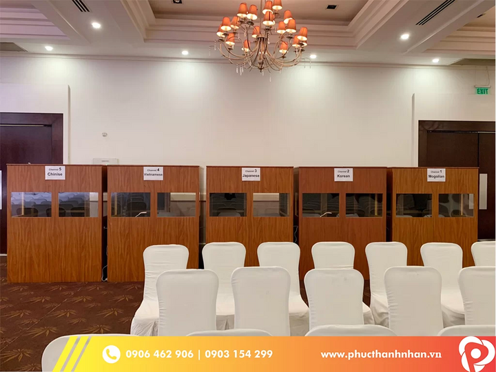 Phúc Thành Nhân - Đơn vị cho thuê tai nghe phiên dịch cabin uy tín chuyên nghiệp - 2