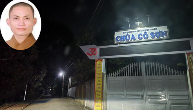 Bắt giữ nhà sư ở Hải Phòng tội tàng trữ ma túy - 1