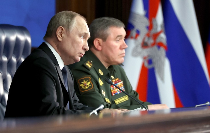 Tổng thống Putin thăm sở chỉ huy chiến dịch quân sự đặc biệt  - 1