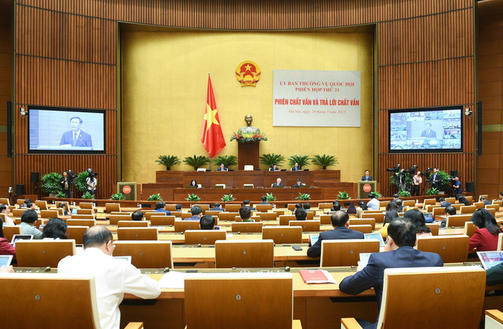 Chủ tịch Quốc hội: Chất vấn giải pháp nâng cao chất lượng xét xử án tham nhũng - 2