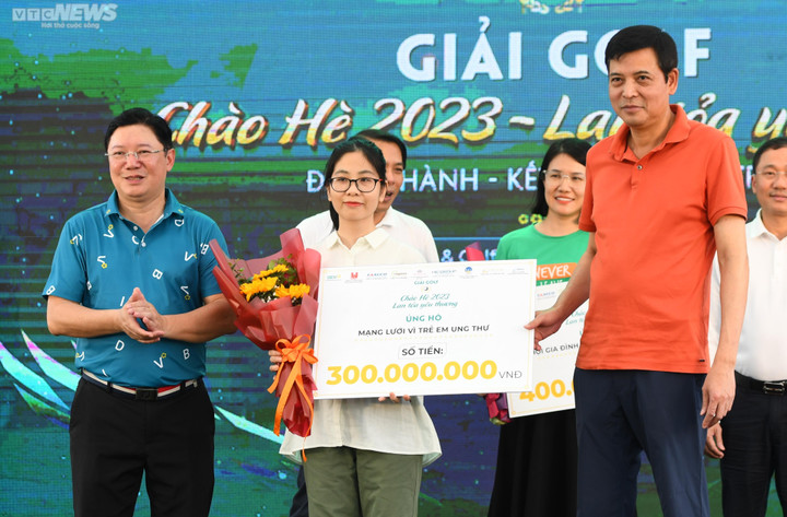 Giải Golf Chào hè 2023: Tặng 1 tỷ đồng cho trẻ em có hoàn cảnh đặc biệt - 8