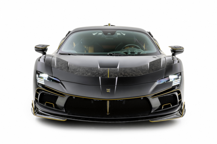 Ferrari SF90 hầm hố với gói độ của Mansory - 3