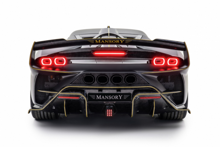 Ferrari SF90 hầm hố với gói độ của Mansory - 5