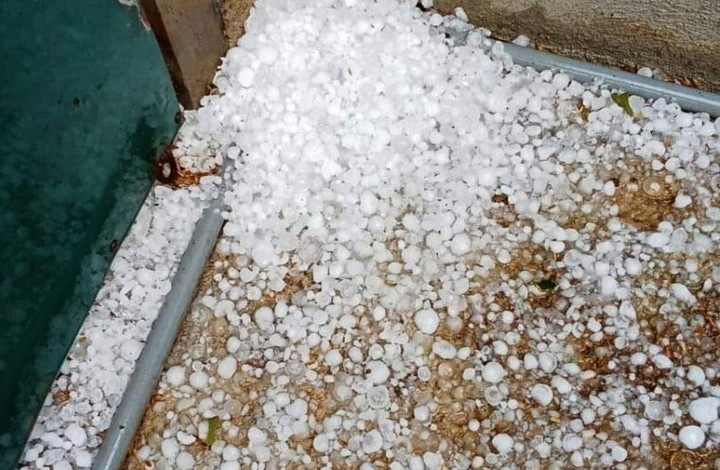 Mưa đá xuất hiện ở miền núi Nghệ An - 2