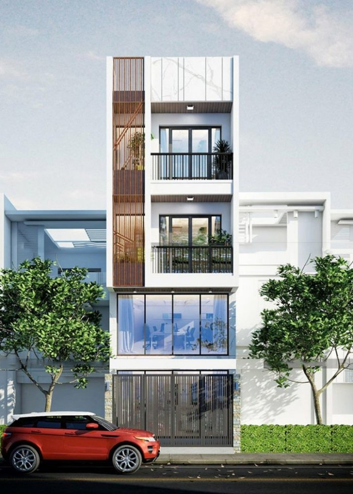 Những mẫu nhà 3 tầng hiện đại gây sốt năm 2023 - 6