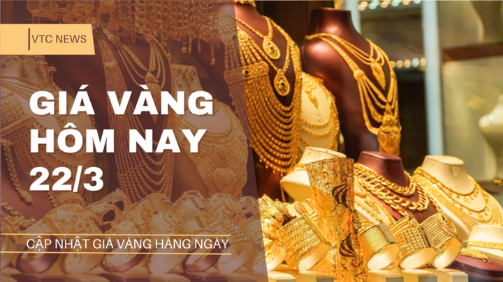 Giá vàng hôm nay 22/3: Kim loại quý giảm sốc - 1