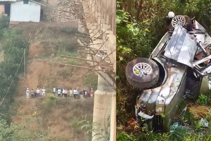 Ô tô lao xuống vực ở Lâm Đồng, 2 ông cháu tử vong - 1