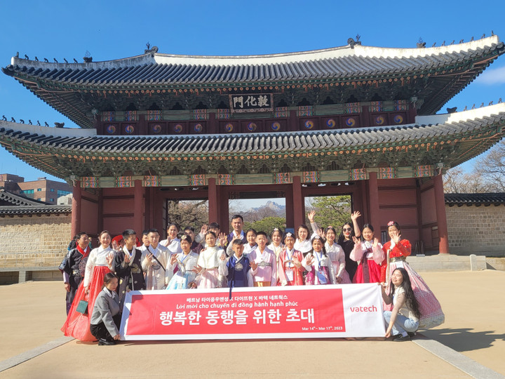 20 học sinh nhận học bổng Dreamseed VATECH tỉnh Thái Nguyên thăm quan Hàn Quốc - 2