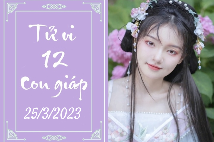 Tử vi vui 12 con giáp hôm nay ngày 25/3/2023: Thìn mạo hiểm, Tỵ giàu có - 1