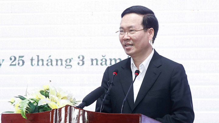 Chủ tịch nước Võ Văn Thưởng dự gặp mặt truyền thống cựu cán bộ Đoàn Thanh niên - 3