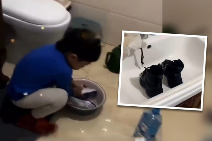 Trở về nhà vào đêm muộn, người mẹ rơi nước mắt khi con trai 5 tuổi làm việc này - 1