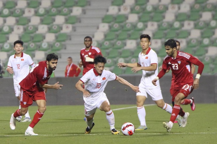 U23 Việt Nam thua đậm U23 UAE - 1