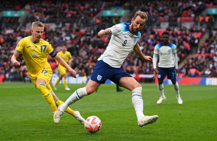 Kane, Saka ghi 2 bàn trong 4 phút, đội tuyển Anh đánh bại Ukraine - 1