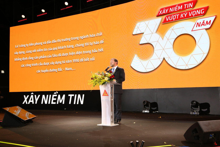 Hơn 300 khách mời cấp cao tham gia lễ kỷ niệm 30 năm của Sika Việt Nam - 6