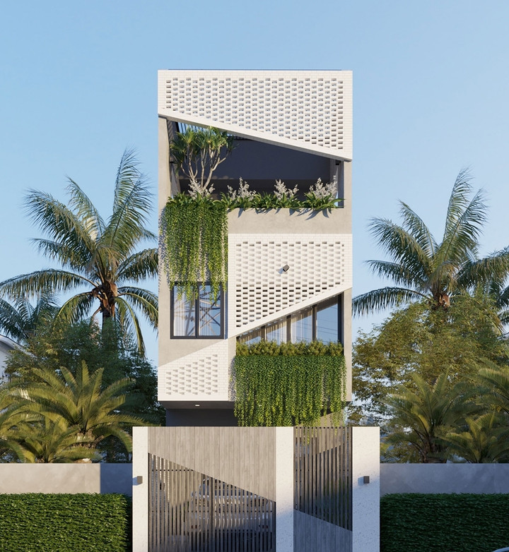 10 mẫu nhà 3 tầng hiện đại được ưa chuộng nhất - 10