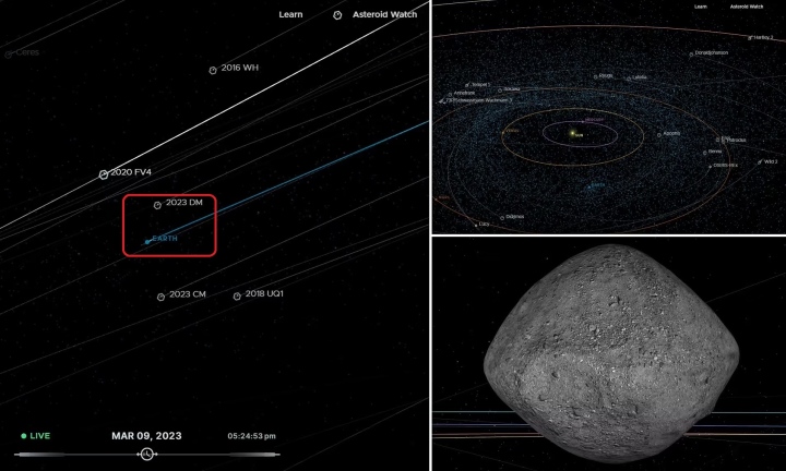 Tiểu hành tinh dài 50m có khả năng đâm vào Trái Đất  - 1