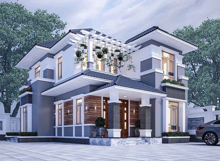 Những mẫu nhà mái Nhật đẹp không thể rời mắt - 3