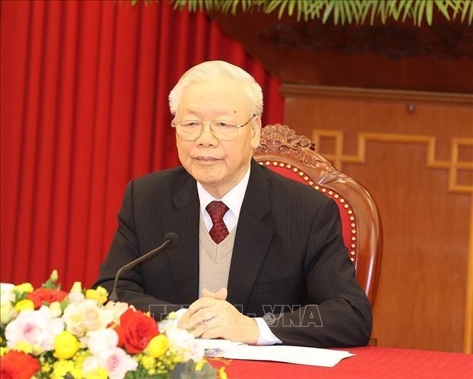 Tổng Bí thư Nguyễn Phú Trọng điện đàm với Tổng thống Mỹ Joe Biden - 2