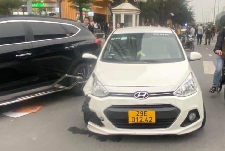 Tài xế taxi tông tử vong bảo vệ khu đô thị ở Hà Nội có nồng độ cồn kịch khung - 1