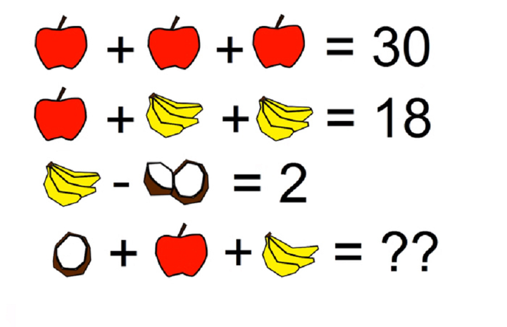 Câu đố thử tài tính toán khiến nhiều người đau đầu - 1