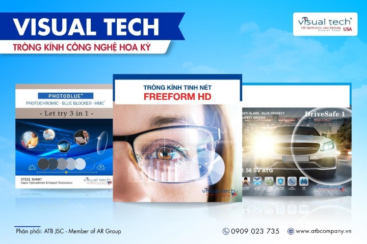 Visual Tech Blue Block - Tròng kính chống ánh sáng xanh cho đôi mắt khỏe - 3