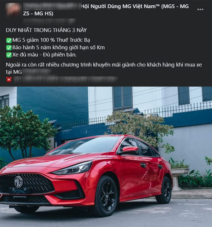 MG5 giảm giá kịch sàn, xe cỡ C nhưng giá giờ chỉ như cỡ A - 1