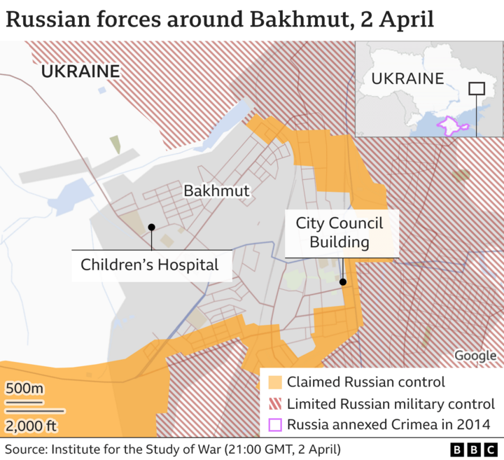 Quân đội Ukraine tuyên bố vẫn kiểm soát Bakhmut - 2