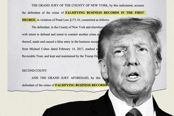 Những tiết lộ mới trong bản cáo trạng của ông Trump - 1