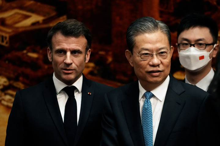 Tổng thống Pháp Macron hội đàm với Thủ tướng Trung Quốc Lý Cường - 2