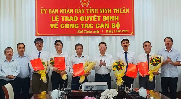 Ninh Thuận điều động và bổ nhiệm nhiều cán bộ cấp sở ngành - 1