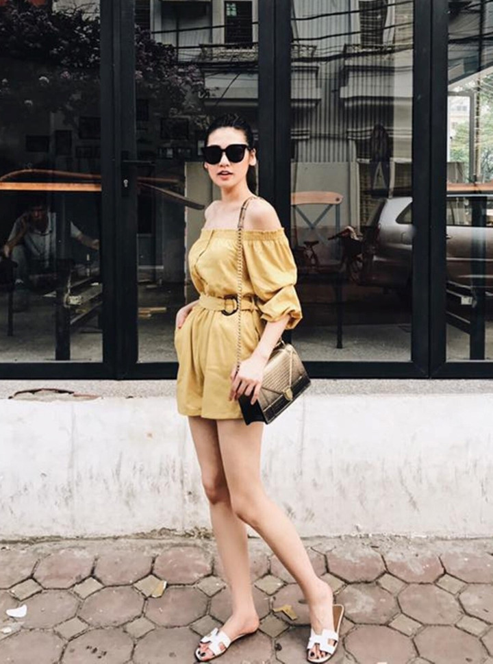 Cách phối đồ màu vàng đẹp khác lạ như các sao Việt - 5