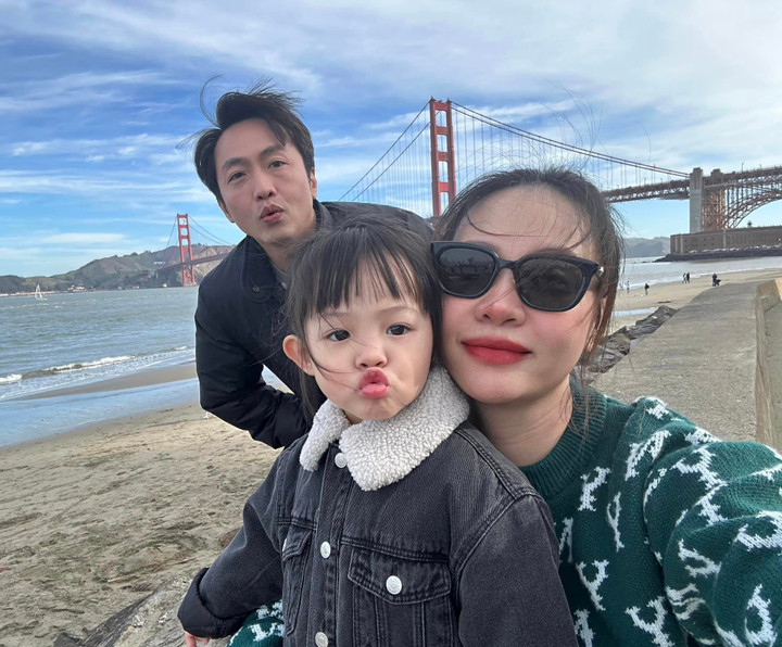 Bà xã Cường Đô La khoe nhan sắc cuốn hút khi mang thai lần 2 - 8